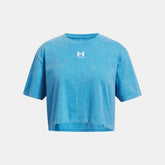 UA Rival Wash Girls' Short Sleeve