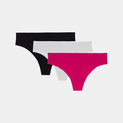 UA Essential Stretch Women's 3-Pack No Show Thong