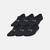 UA Breathe Lite Women's 6-Pack Liner Socks