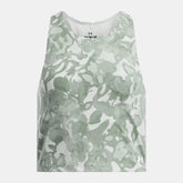 UA Motion Printed Girls' Crop Tank