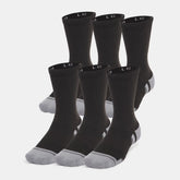 UA Performance Techâ„¢ Unisex 6-Pack Crew Socks