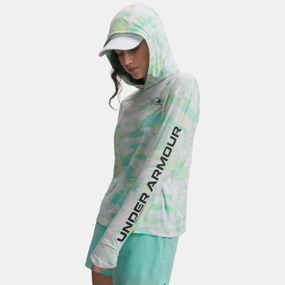 UA x BlacktipH Fish Elite Camo Women's Hoodie