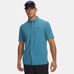 UA Fish Pro Hybrid Woven Men's Short Sleeve