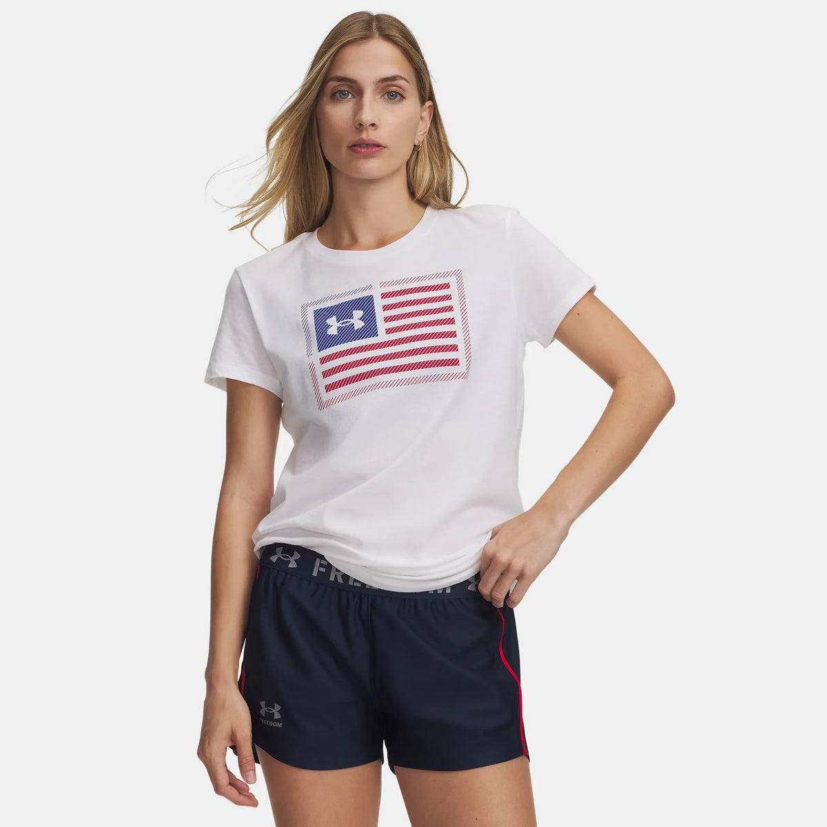 UA Freedom Variation Women's Short Sleeve
