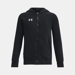 UA Rival Fleece Boys' Full-Zip Hoodie