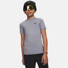 HeatGear® Armour Boys' Short Sleeve