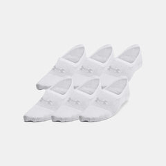 UA Breathe Lite Women's 6-Pack Liner Socks