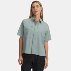 UA Fish Pro Hybrid Woven Women's Short Sleeve