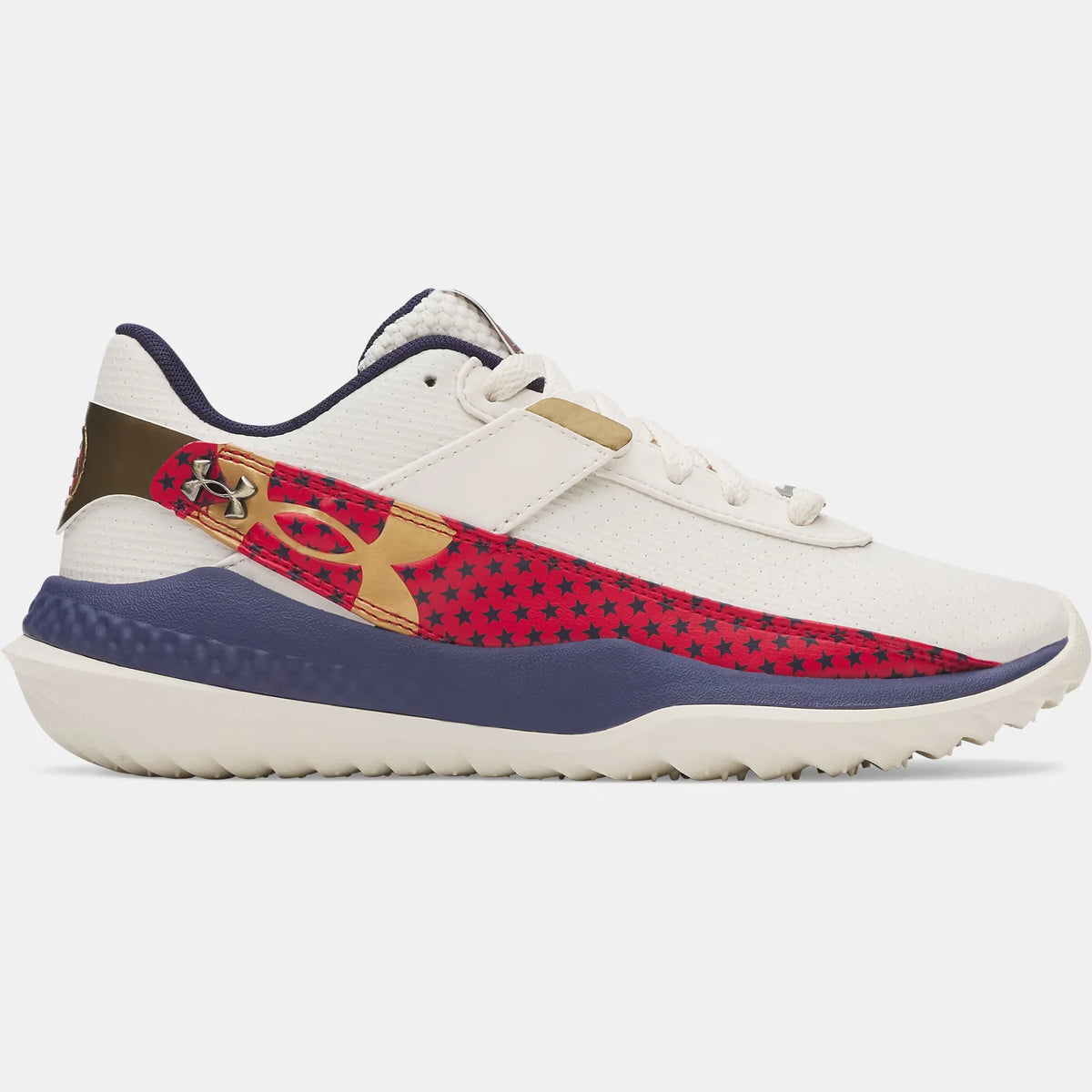 UA Harper 10 Turf Jr. USA Boys' Baseball Shoes