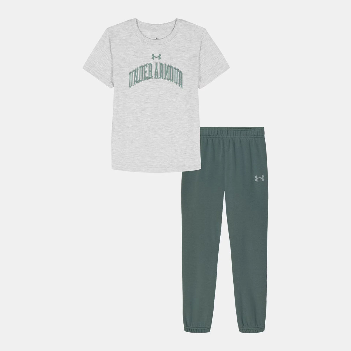 UA Tech Little Boys' Short Sleeve & Joggers Set
