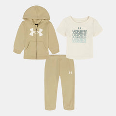 UA Rival Newborn Boys' 3-Piece Hoodie Set