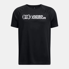 UA Tech™ Branded Boys' Short Sleeve