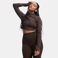 UA Meridian Suede Effect Women's Long Sleeve